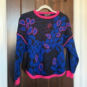 Fun Vintage Kitty Hawk Sweater - M/L